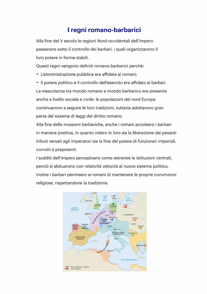 Medioevo
Caratteristiche generali, regni romano-barbarici,
Impero romano d'Oriente, Ostrogoti in Italia
e Giustiniano
Daniele
21 febbraio 20