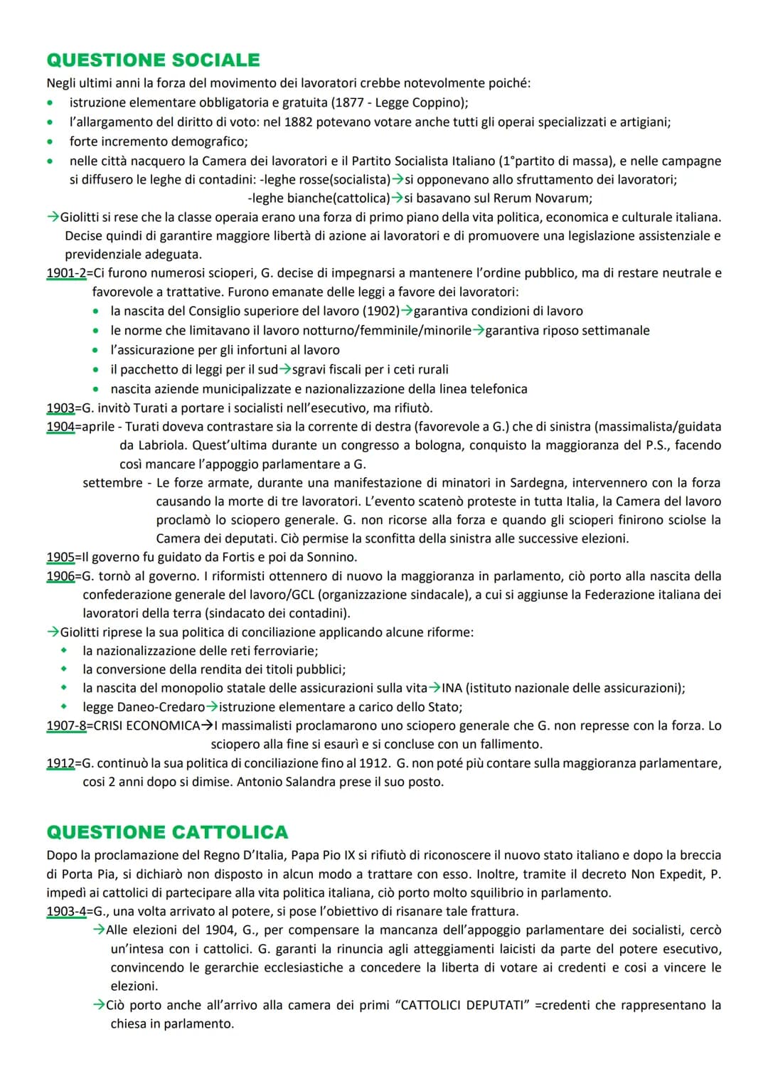 ITALIA D'INIZIO 900: QUADRO ECONOMICO
L'Italia della Belle Époque fu caratterizzata da una rapida crescita economica.
1881-1887: Una prima f