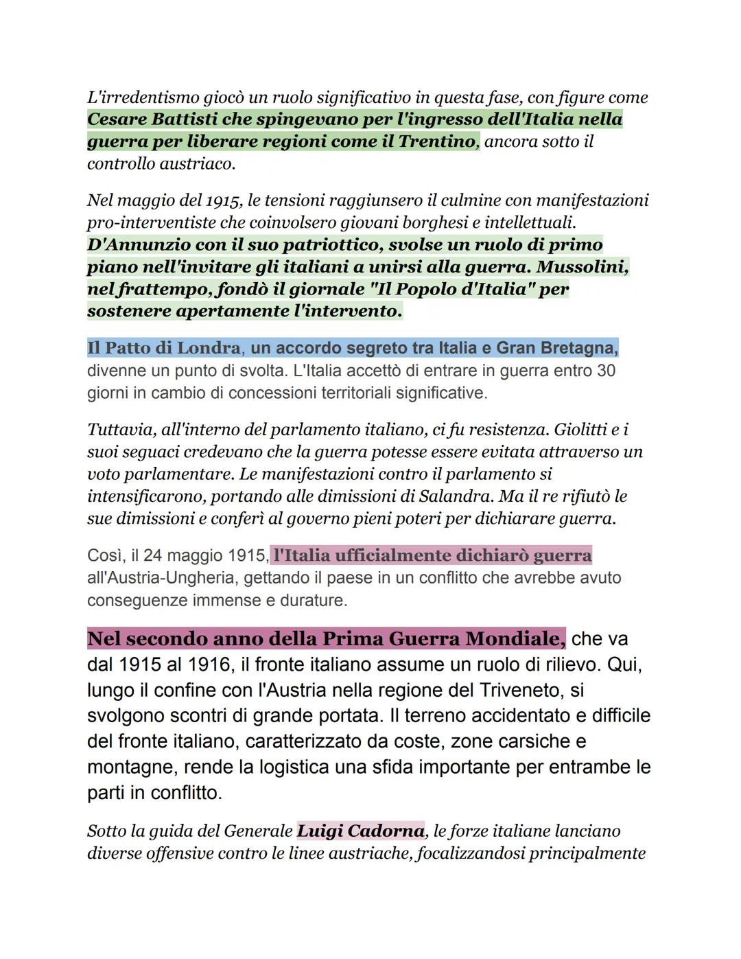 # La Prima Guerra mondiale

La Prima Guerra Mondiale; è stata uno dei conflitti più sanguinosi e
distruttivi della storia, con milioni di vi