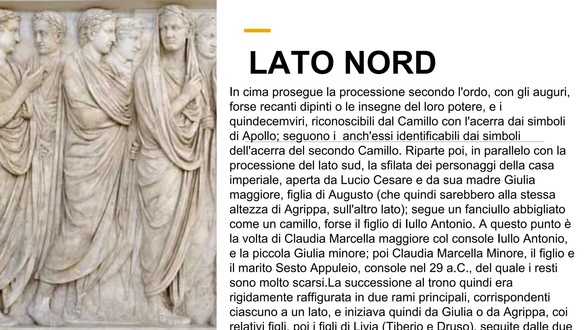 2222222
ARA PACIS
Altare della pace di Augusto LE ORIGINI
Il 4 luglio del 13 a.C., infatti, il Senato decise di costruire un altare dedicato