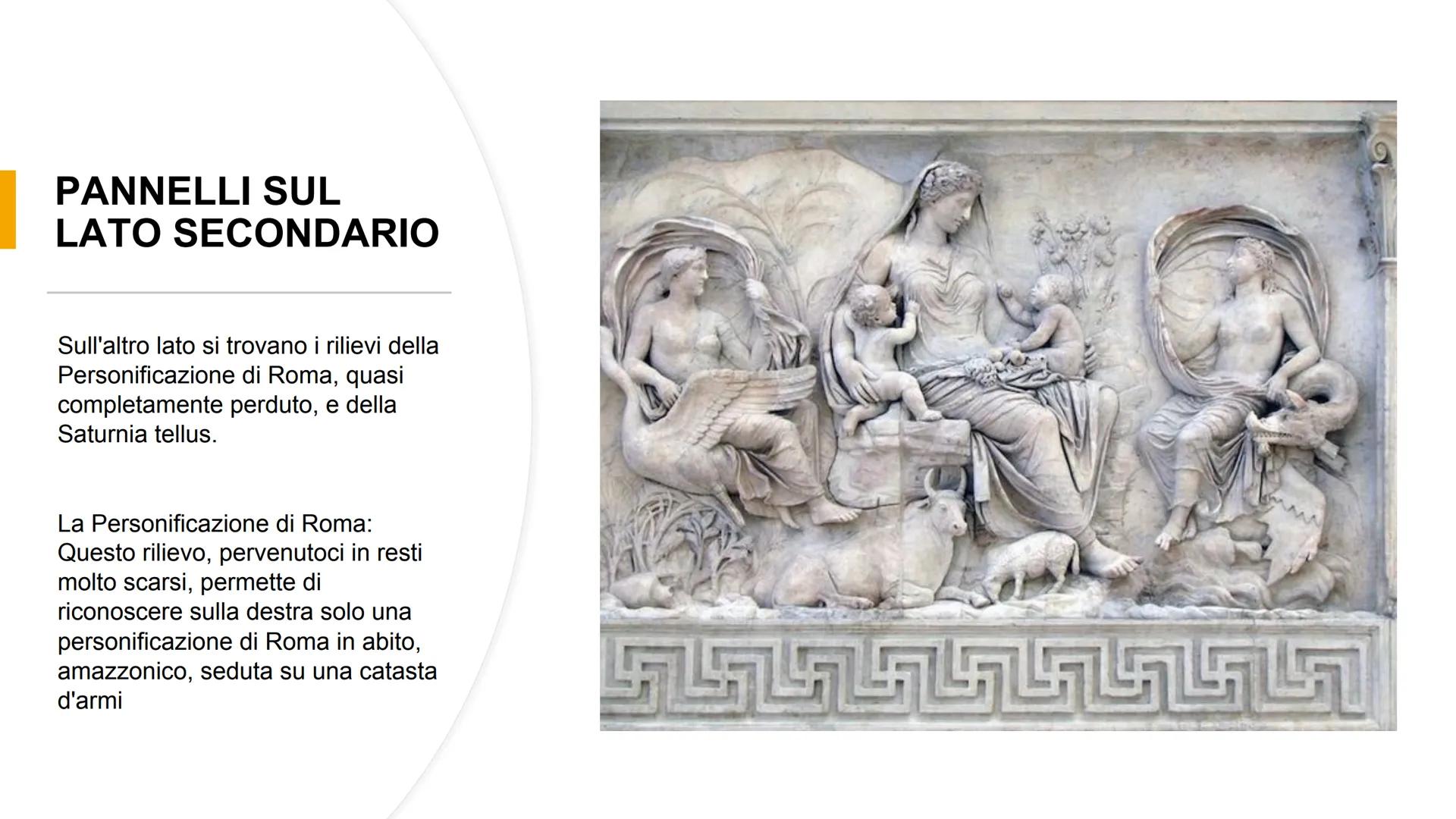 2222222
ARA PACIS
Altare della pace di Augusto LE ORIGINI
Il 4 luglio del 13 a.C., infatti, il Senato decise di costruire un altare dedicato