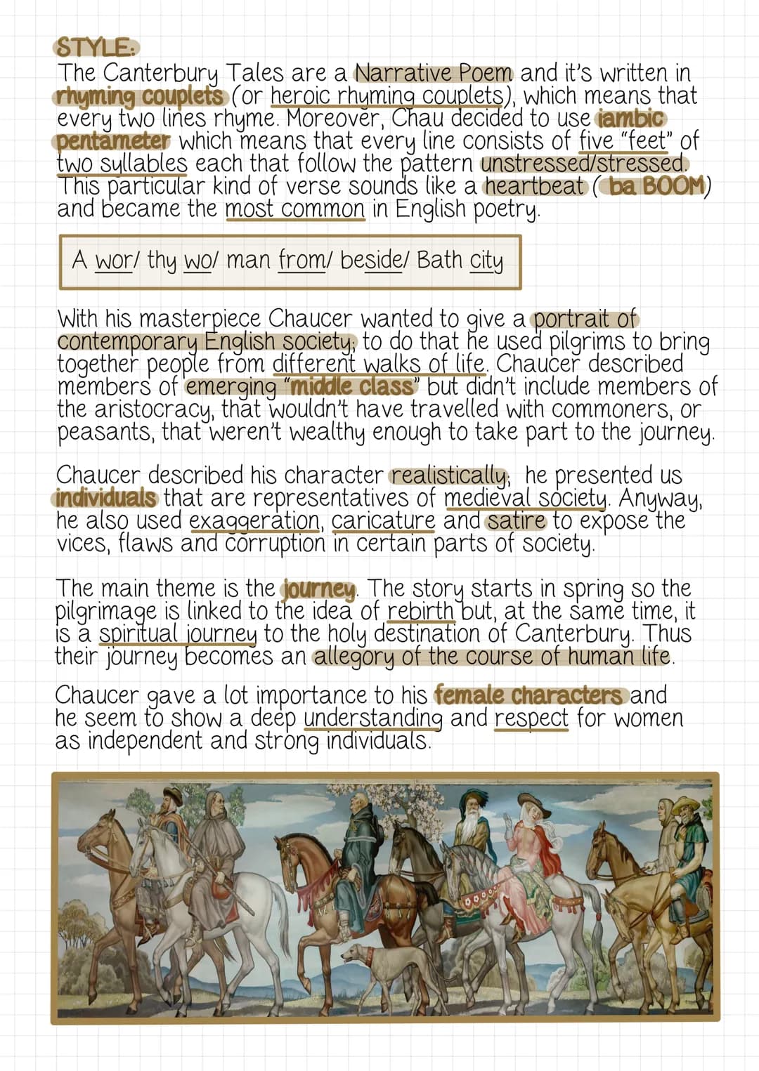 Geoffrey Chaucer
1343-1400
Geoffrey Chaucer was born around 1343
in London, where his father worked as a
wine merchant. His wealthy family a