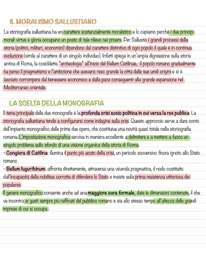 
<p>Gaio Sallustio Crispo nacque ad Amiternum (Sabina, oggi Aquila) l'1 ottobre 86 a.C. proveniente da una famiglia plebea facoltosa, divenn