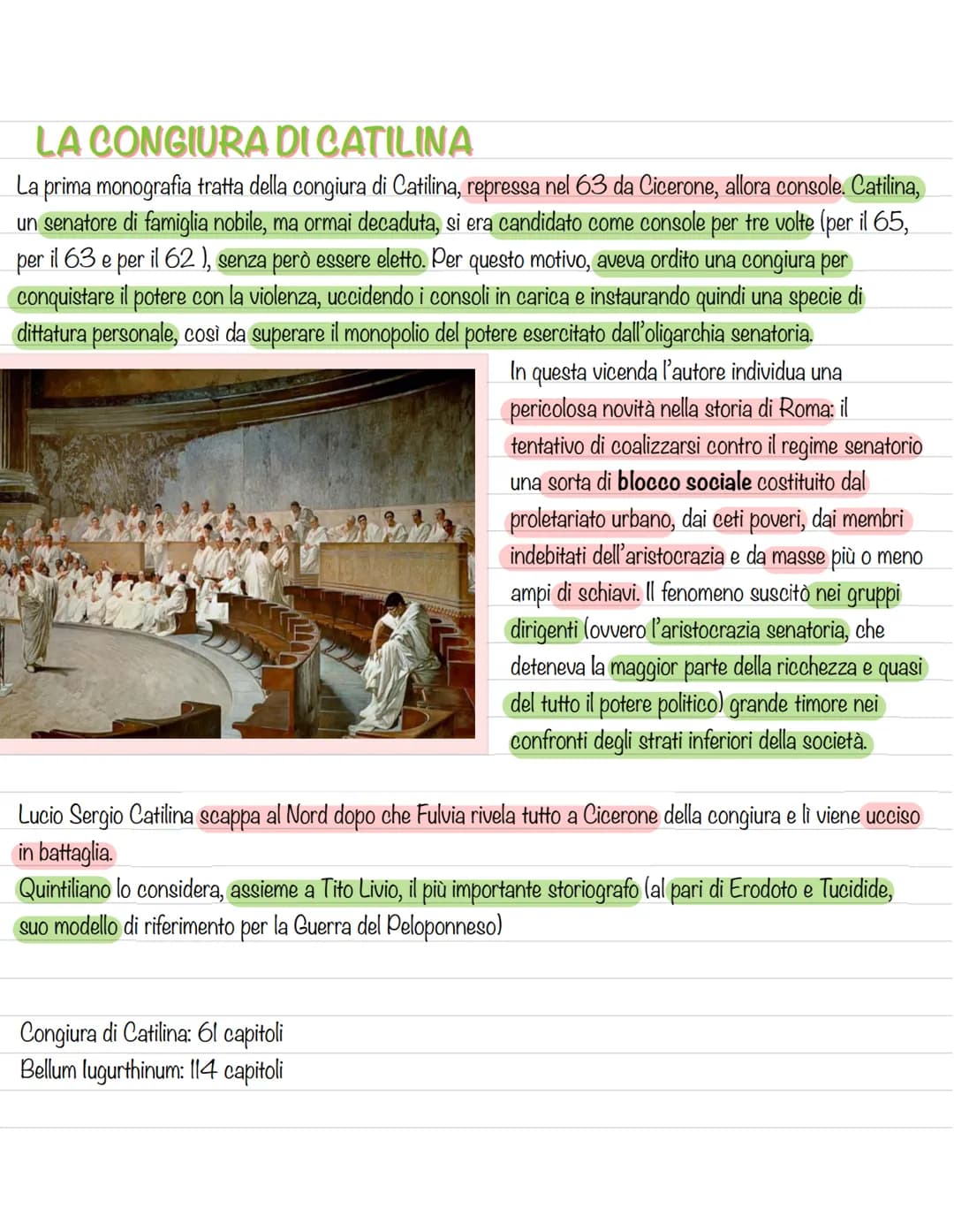 
<p>Gaio Sallustio Crispo nacque ad Amiternum (Sabina, oggi Aquila) l'1 ottobre 86 a.C. proveniente da una famiglia plebea facoltosa, divenn