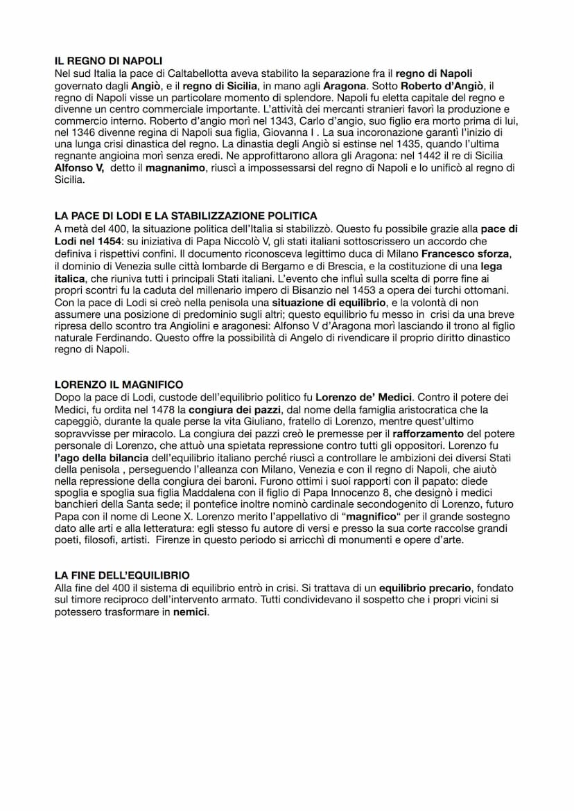 LE SIGNORIE ITALIANE
Nella fine del 200 si sente il bisogno di sperimentare nuove modalità di governo, per risolvere i
problemi che affligge