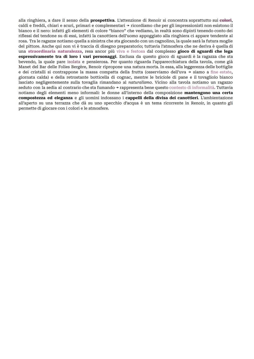 IMPRESSIONISMO
RENOIR
Pur avendo partecipato a solo tre delle otto mostre del gruppo (compresa la prima, presso lo studio di Nadar),
Renoir 