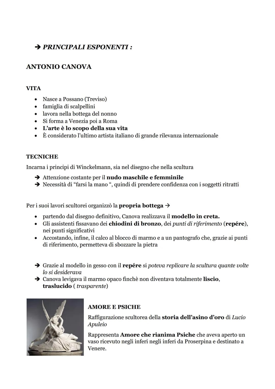 Scopri il Neoclassicismo: Amore e Psiche di Canova e Altri Artisti Settecenteschi!