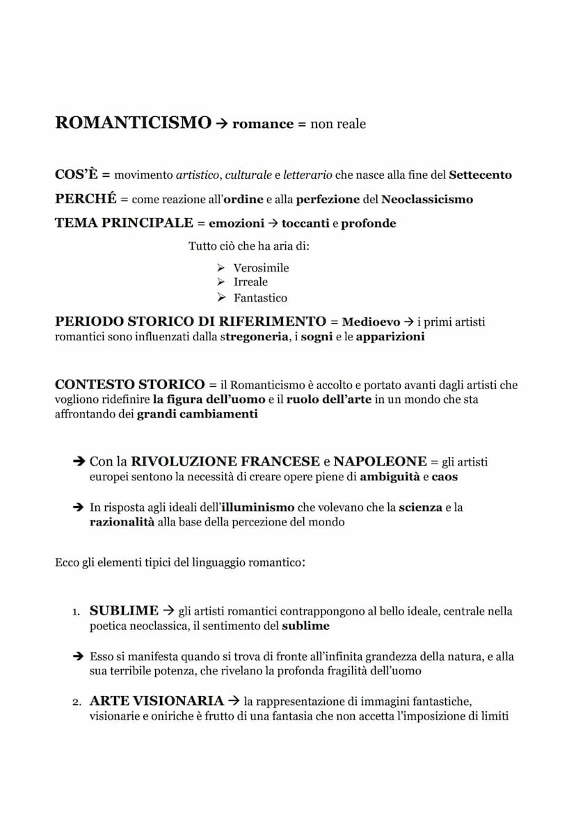 NEOCLASSICISMO
COS'E' stile dominante della seconda metà del Settecento
➜ Il termine fu coniato alla fine dell'Ottocento con intento dispreg