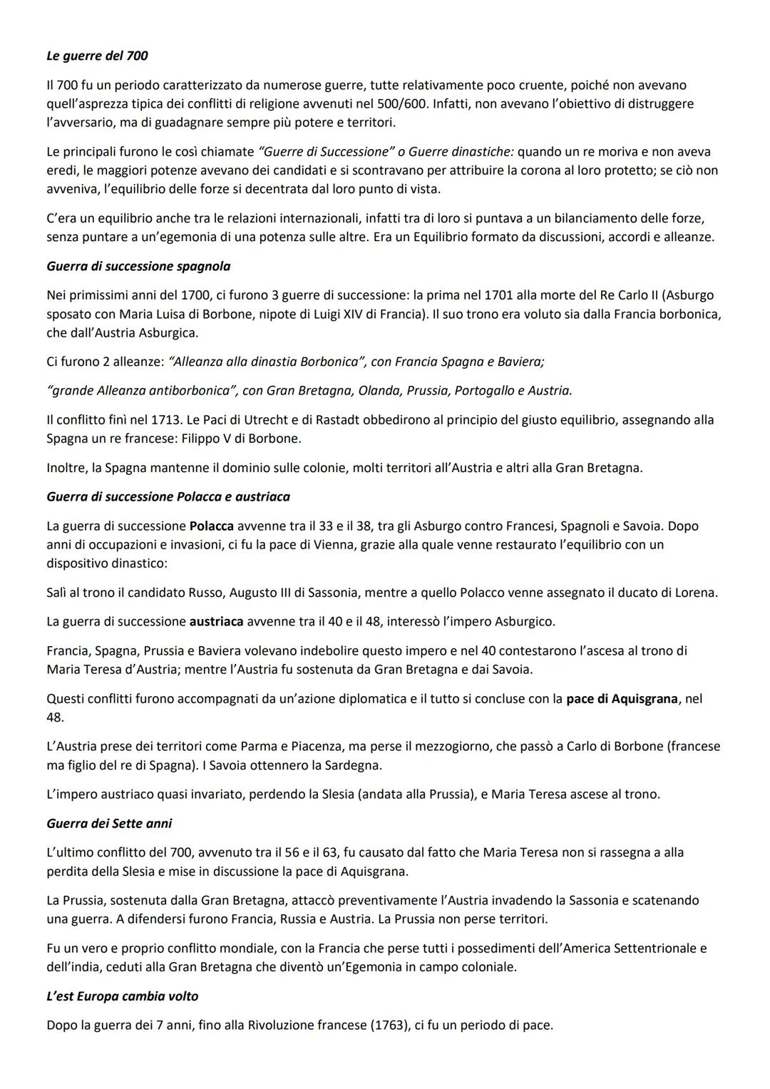 Le guerre del 700
Il 700 fu un periodo caratterizzato da numerose guerre, tutte relativamente poco cruente, poiché non avevano
quell'asprezz