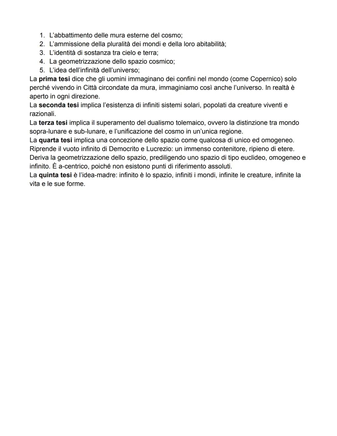 La rivoluzione scientifica
È lo straordinario e complesso insieme di eventi e di scoperte che portano alla nascita di un
nuovo modo di inten