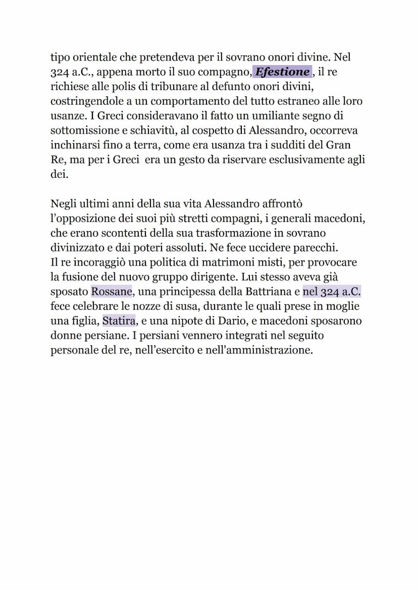 ALESSANDRO MAGNO
Alessandro di Macedonia, alla latina, Alessandro Magno, che
vuol dire Alessandro il Grande. Salito al trono nel 336 a.C.
Er