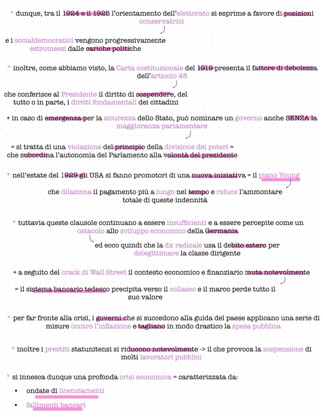 -LA REPUBBLICA DI WEIMAR-
* il 9 novembre 1918, di fronte al dilagare dei fermenti rivoluzionari, il kaiser è costretto ad
abdicare
* il gio