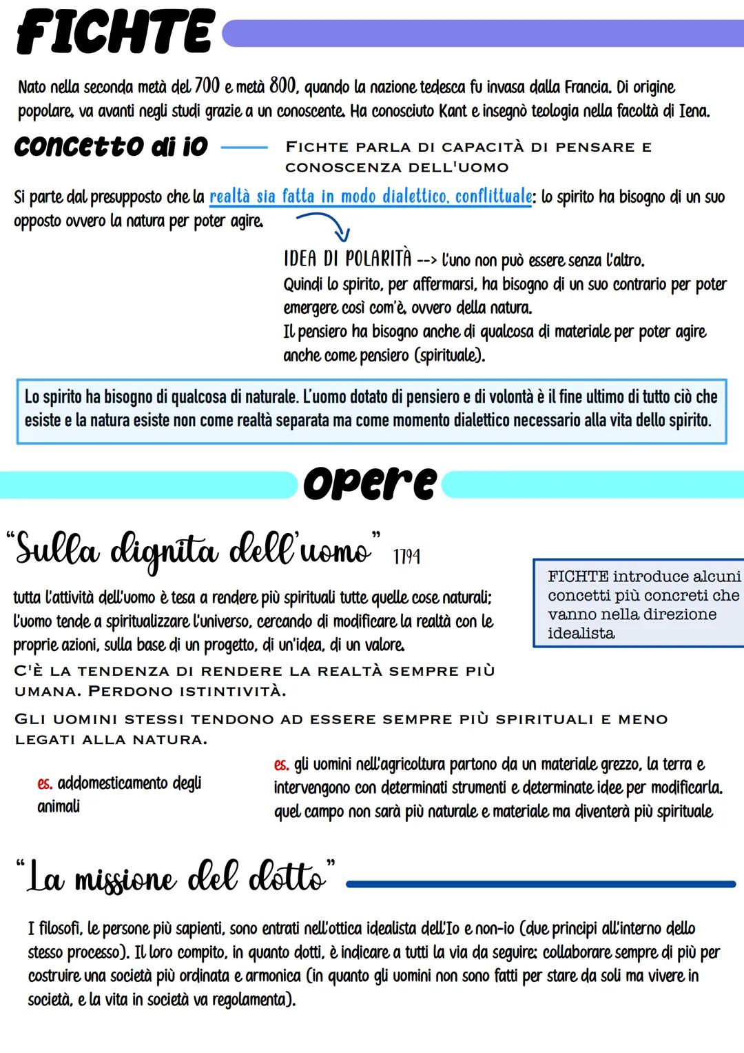 IDEALISMO
pensiero -> i successori di Kant parlano dei FENOMENI E DEI NOUMENI: credono
che se i noumeni in sé sono cose che ci sfuggono non 