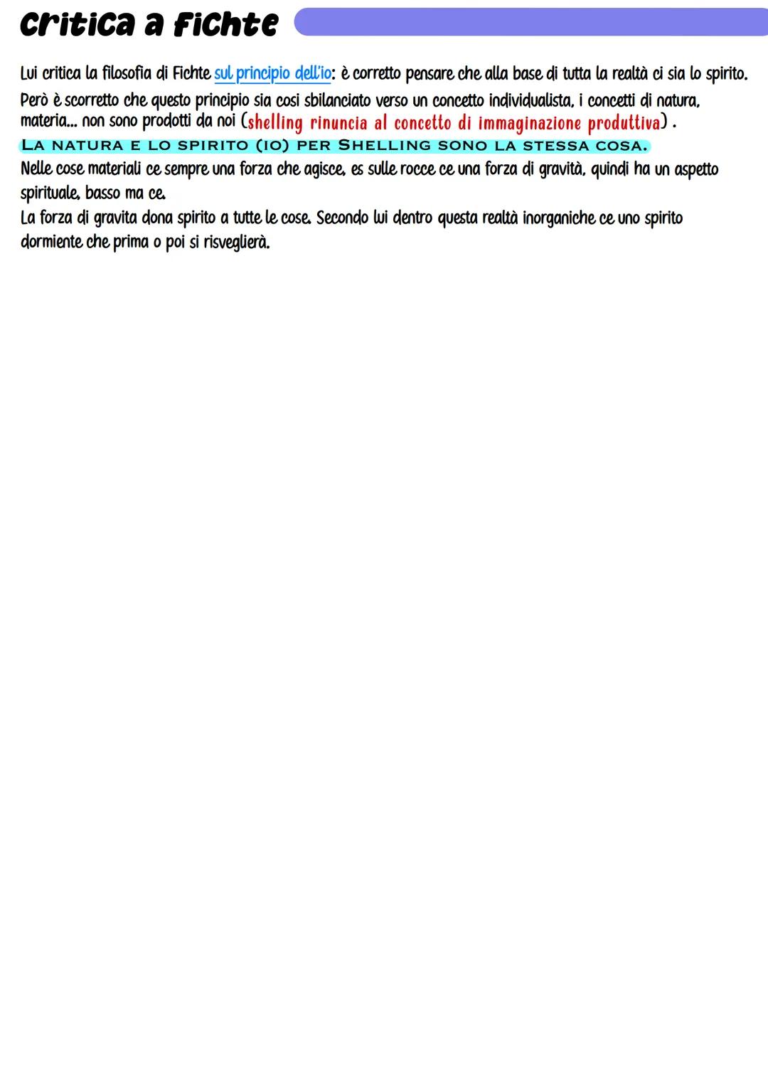 IDEALISMO
pensiero -> i successori di Kant parlano dei FENOMENI E DEI NOUMENI: credono
che se i noumeni in sé sono cose che ci sfuggono non 