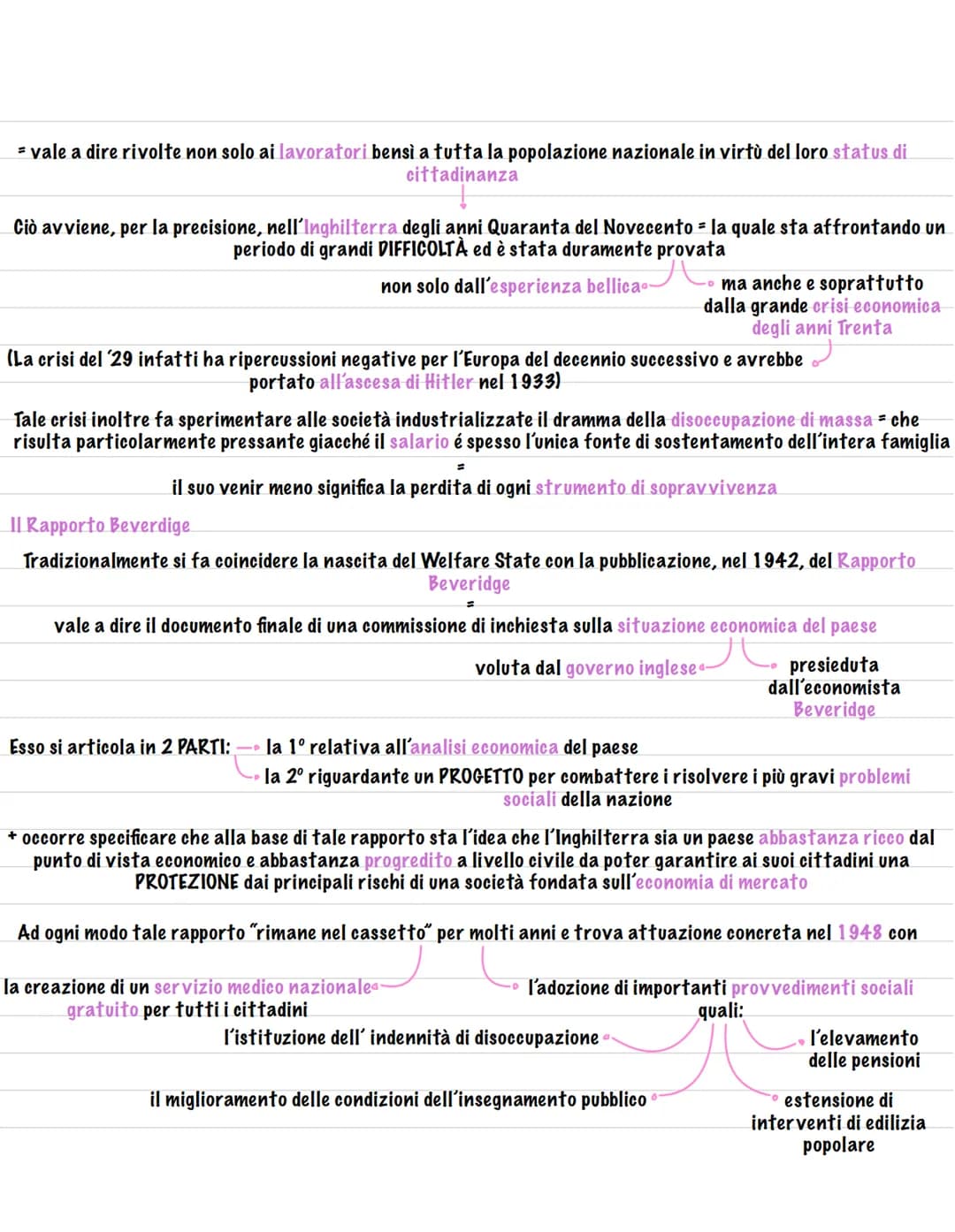 - WELFARE STATE -

*i diritti non sono semplici privilegi, ma cose che è permesso essere, fare o avere
esistono per proteggerci da eventuali