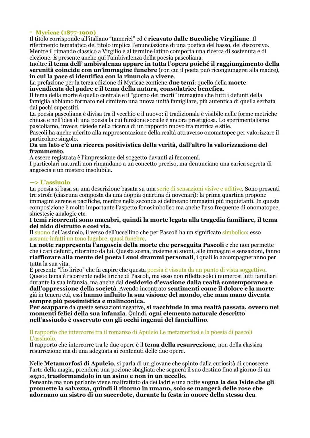 GIOVANNI PASCOLI - 1855
Fu con D'Annunzio il rappresentante più significativo del Decadentismo italiano. A differenza
dell'altro autore, Pas