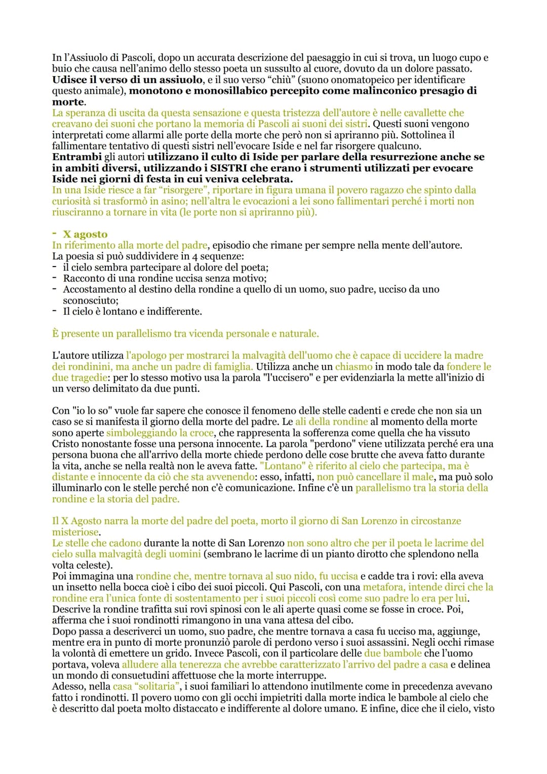 GIOVANNI PASCOLI - 1855
Fu con D'Annunzio il rappresentante più significativo del Decadentismo italiano. A differenza
dell'altro autore, Pas