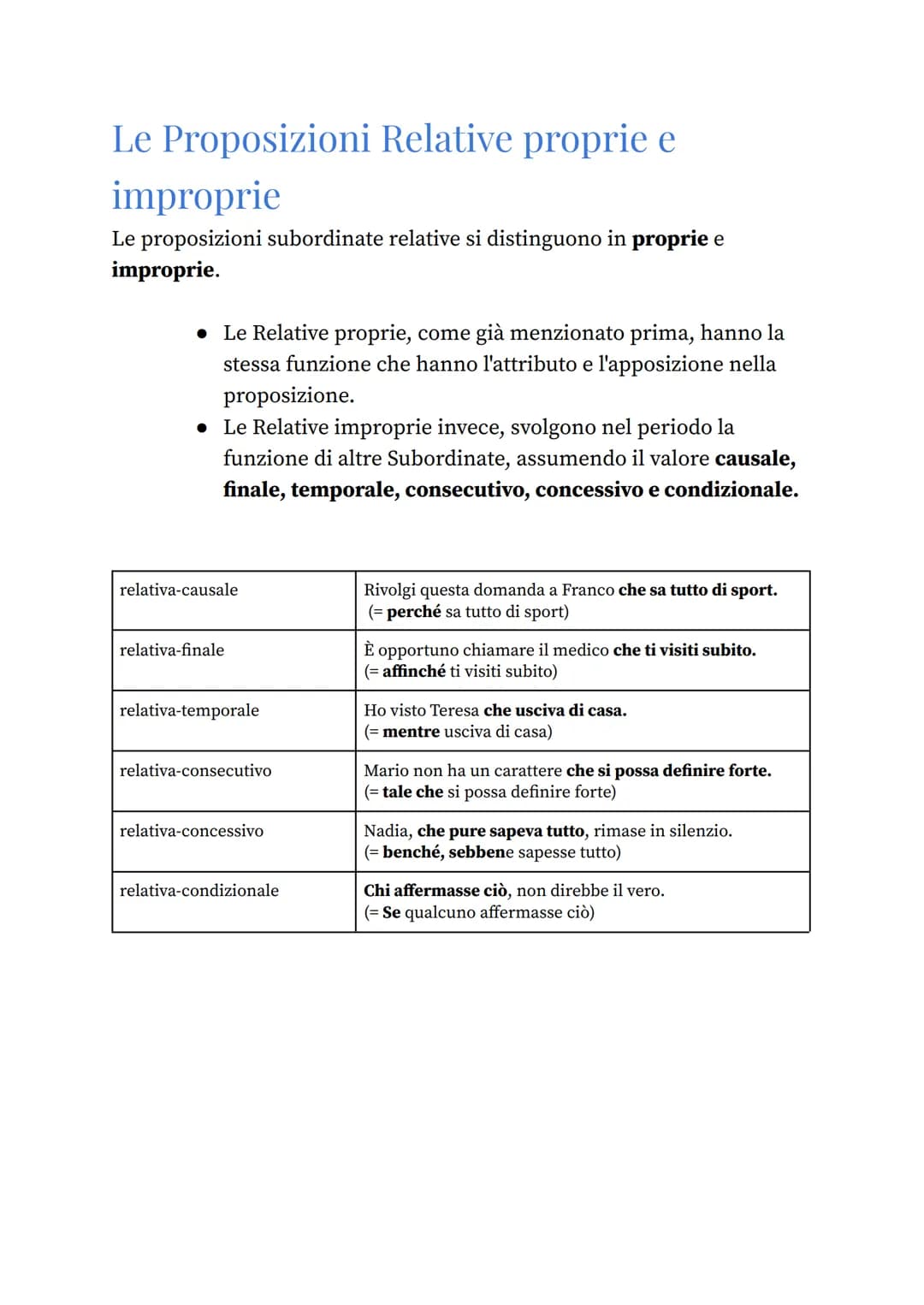L'analisi del periodo
Definizione: si intende l'individuazione delle diverse proposizioni
(frasi) che compongono un periodo (-un insieme di 