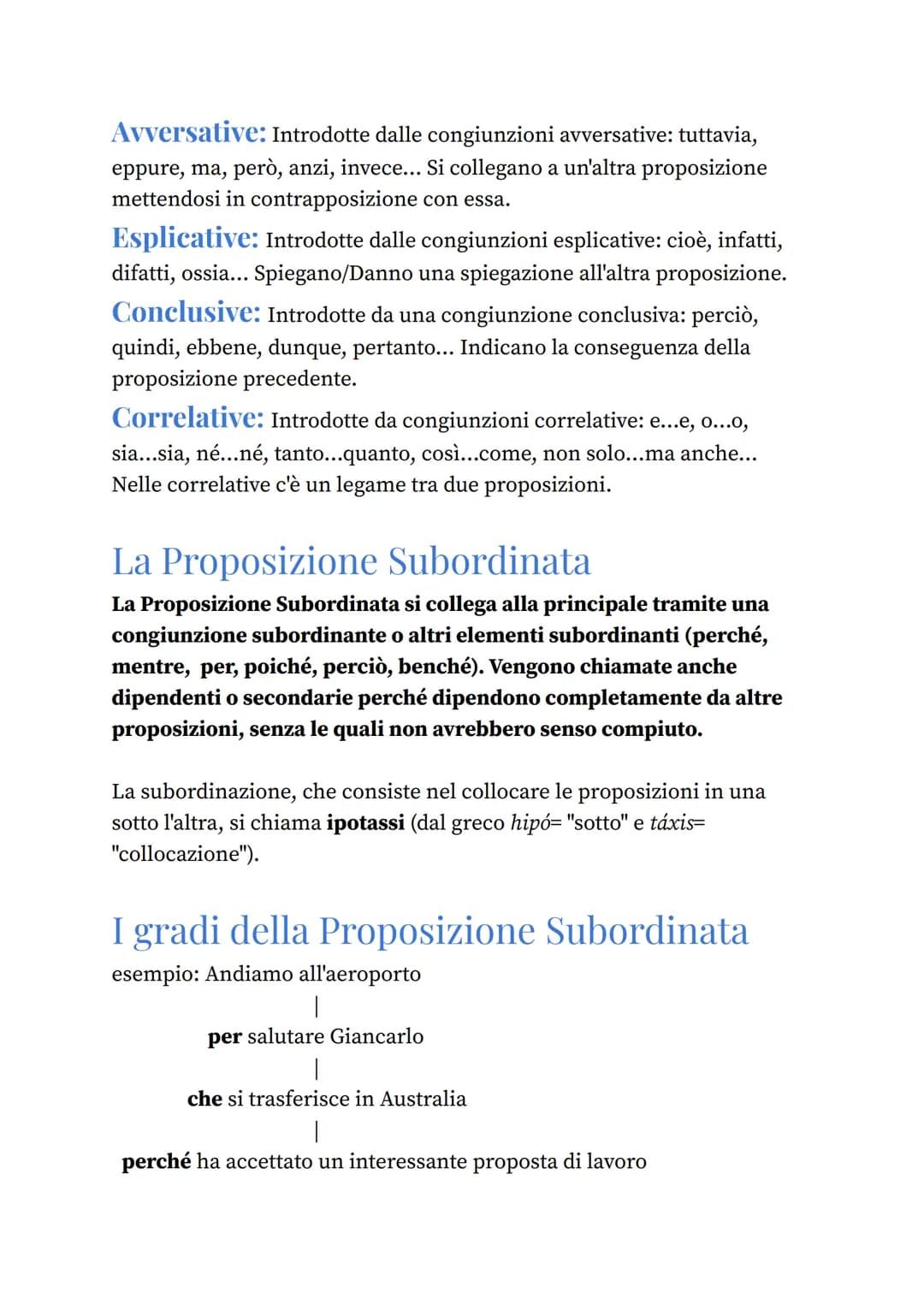 L'analisi del periodo
Definizione: si intende l'individuazione delle diverse proposizioni
(frasi) che compongono un periodo (-un insieme di 