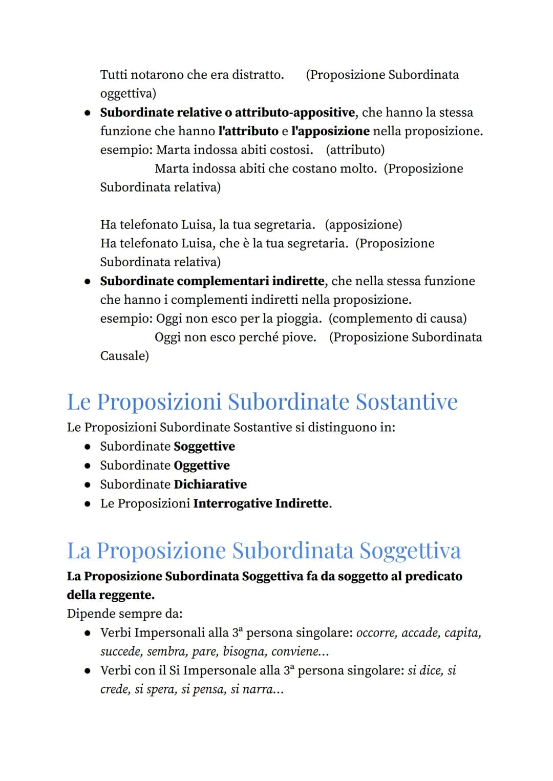 L'analisi del periodo
Definizione: si intende l'individuazione delle diverse proposizioni
(frasi) che compongono un periodo (-un insieme di 
