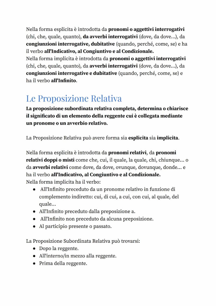 L'analisi del periodo
Definizione: si intende l'individuazione delle diverse proposizioni
(frasi) che compongono un periodo (-un insieme di 