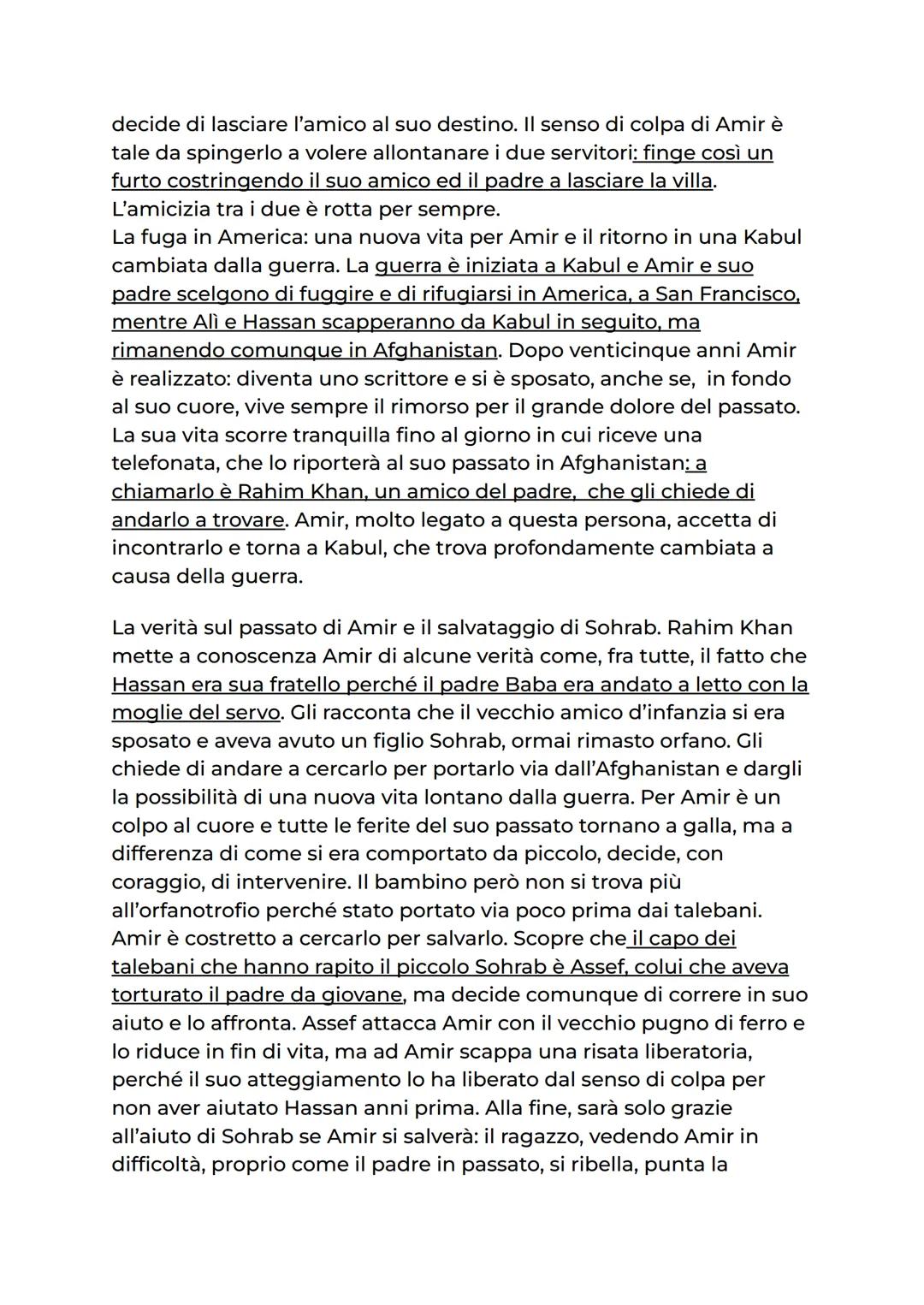 scheda libro
IL CACCIATORE DI AQUILONI
Autore: Khaled Hosseini, nato a Kabul in Afghanistan nel 1965. Nel
1980 ottiene l'asilo politico per 