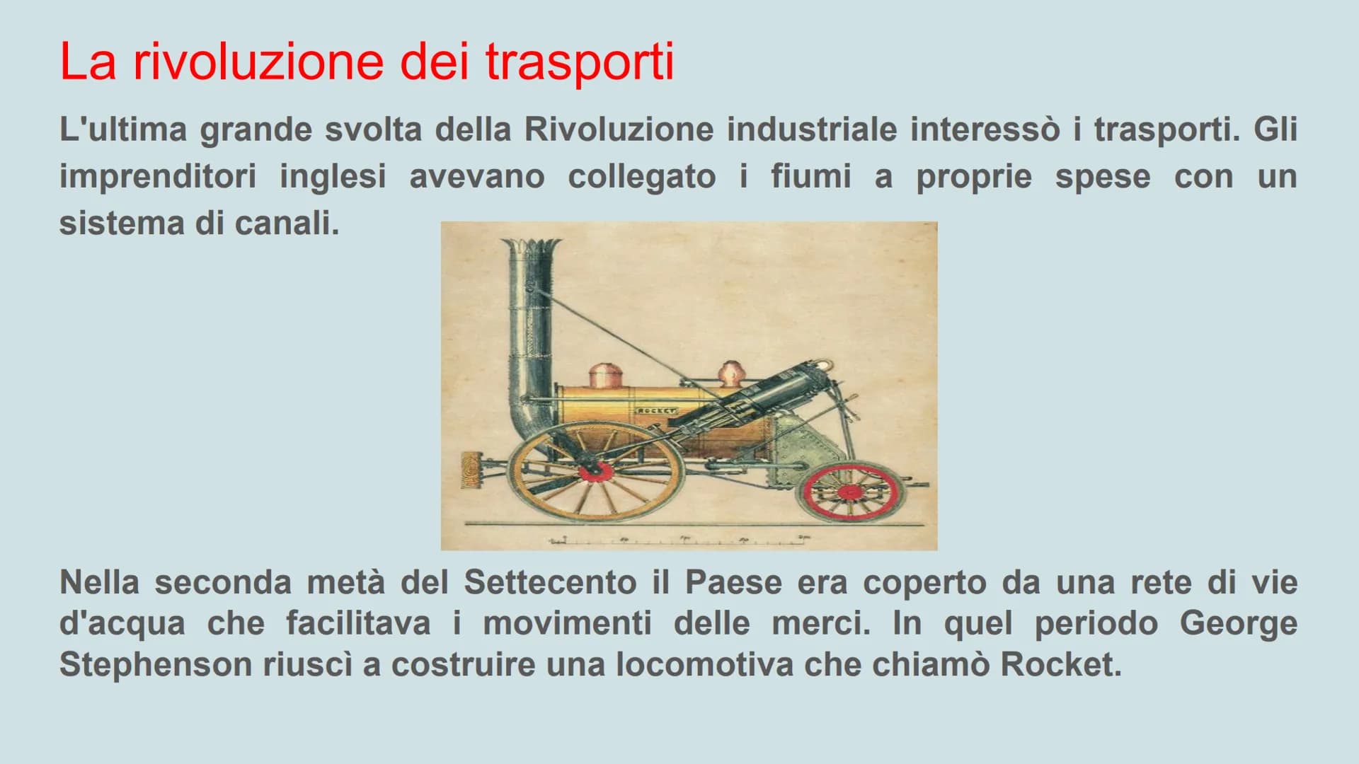 La Rivoluzione industriale
FO
AN
CA Le cause della Rivoluzione industriale
Dalla seconda metà del Settecento ci fu un notevole aumento della