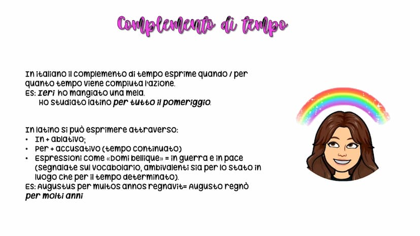 latini
maala mom In italiano il complemento di Stato in luogo esprime dove
viene compiuta l'azione.
Complements de stats in luogo
di
ES: A S