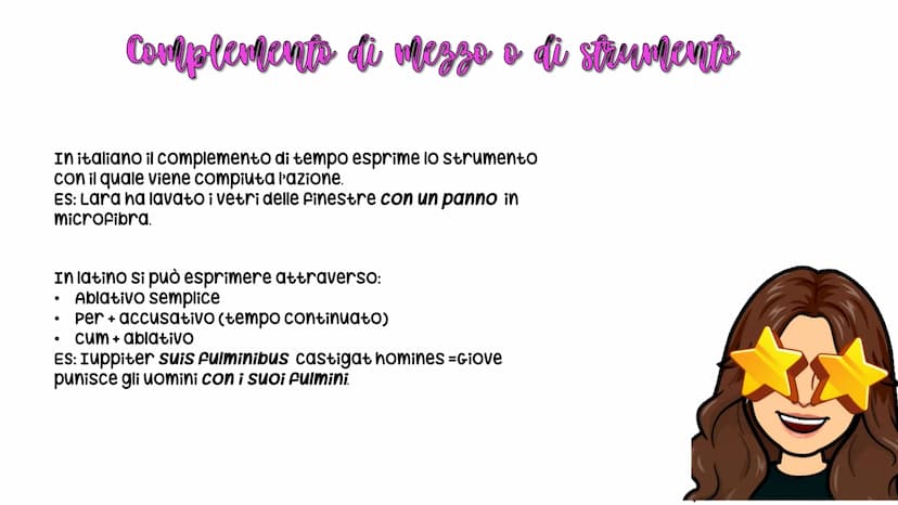 latini
maala mom In italiano il complemento di Stato in luogo esprime dove
viene compiuta l'azione.
Complements de stats in luogo
di
ES: A S