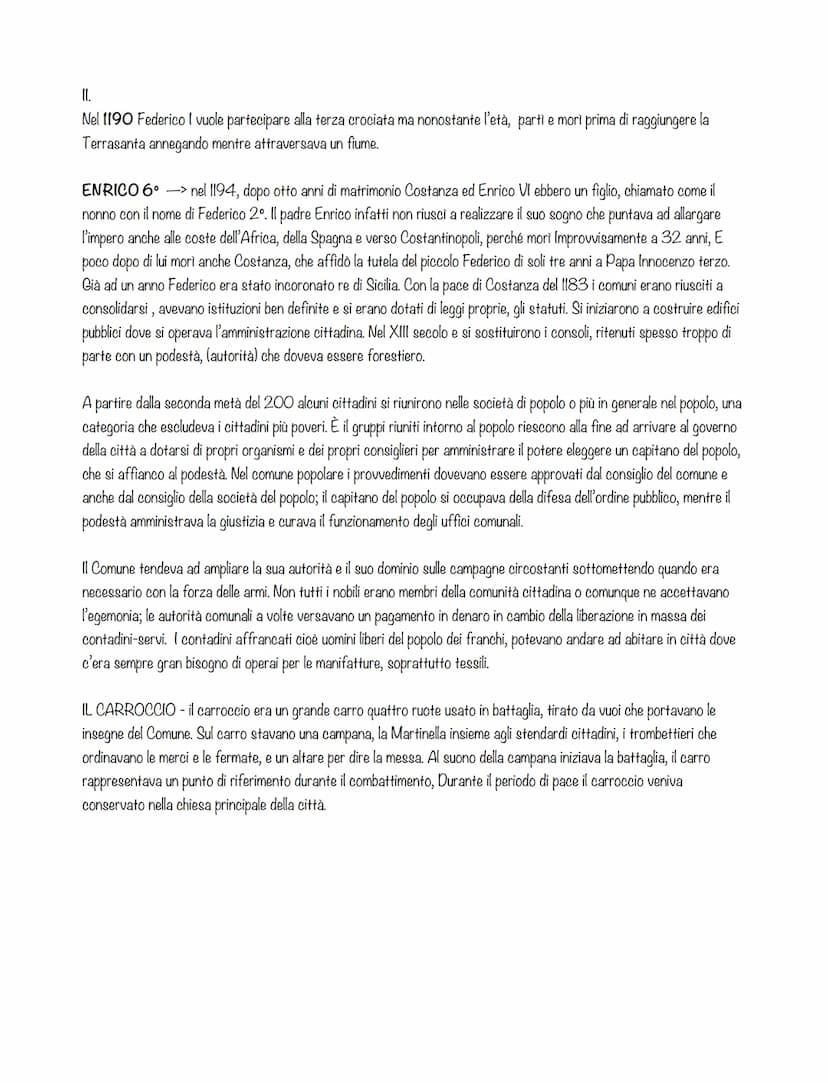 La nascita dei Comuni
Tra il 9° e il 10° secolo, l'incapacità del potere Reggio e imperiale di difendere e governare i territori sotto il lo