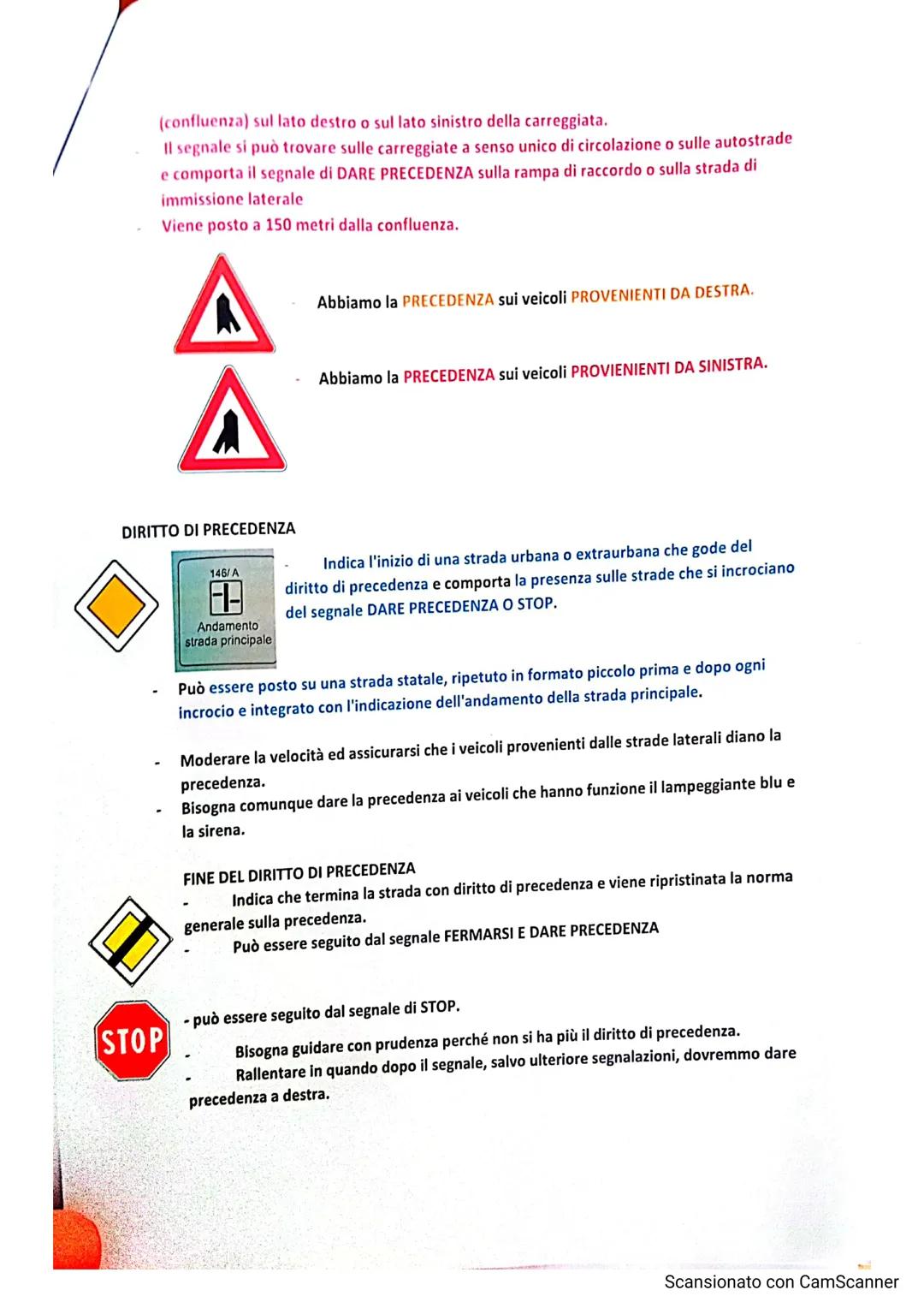 # SEGNALI DI PRESCRIZIONE

I SEGNALI DI PRESCRIZIONE si dividono in:
- SEGNALI DI PRECEDENZA
- SEGNALI DI DIVIETO
- SEGNALI DI OBBLIGO
- SEG