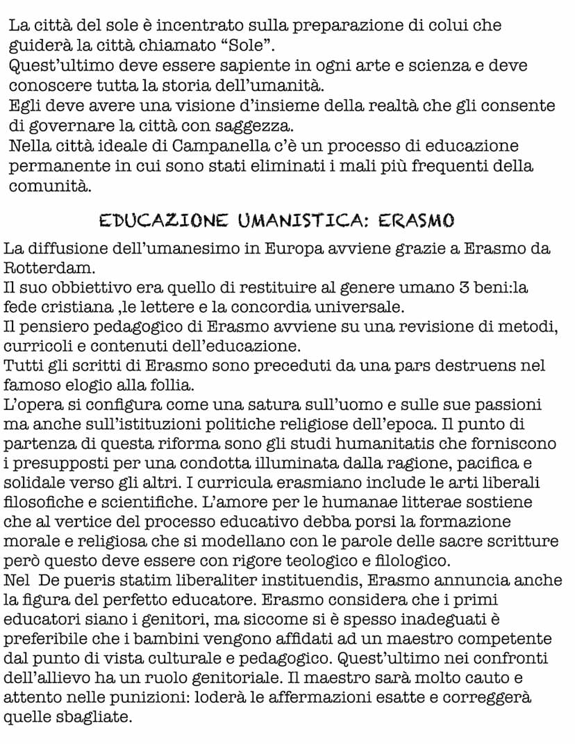 NICCOLÒ MACHIAVELLI
Nel Cinquecento si apre una nuova prospettiva: l'interesse degli
educatori si sposta dai cittadini a coloro che hanno il