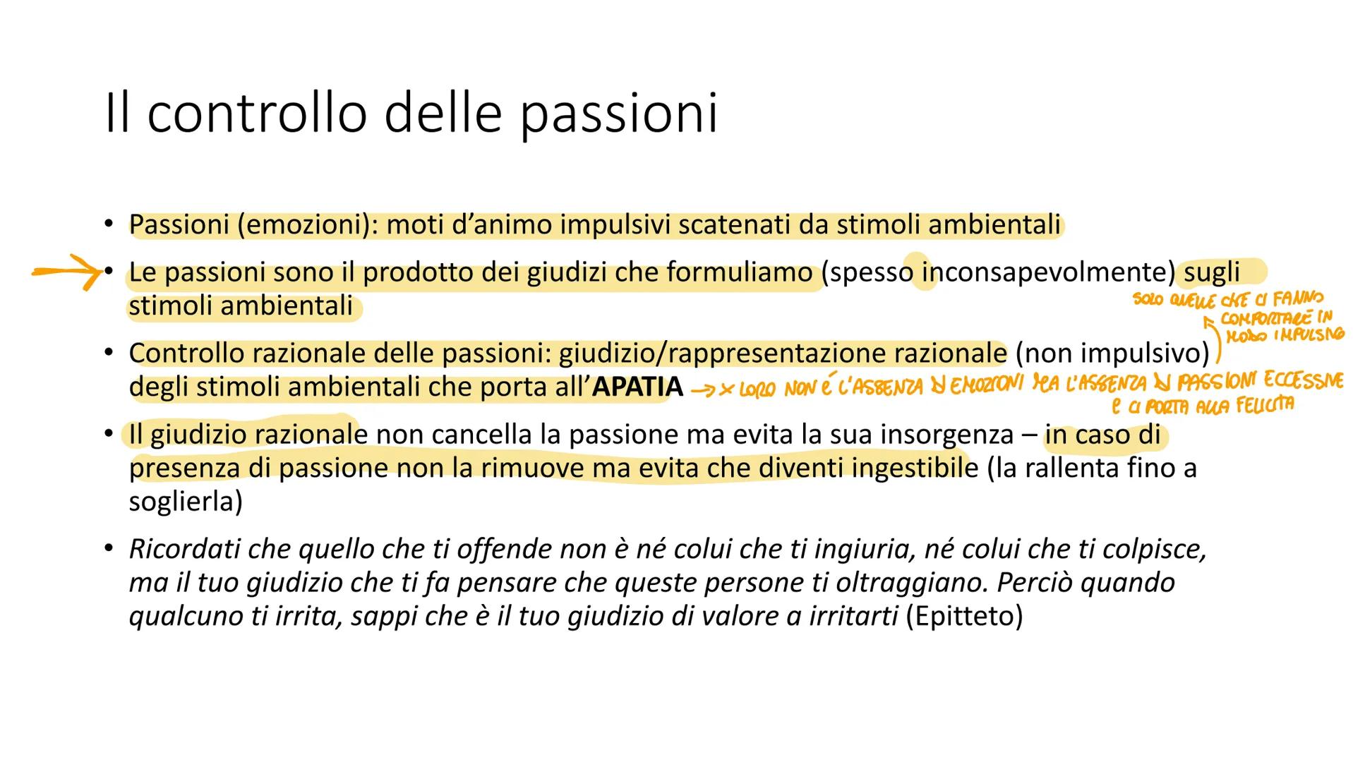 STOICISMO
STOICI ROMANI FAMOSI
• Dal IV-III secolo a.c. al II secolo d.c (Roma - Seneca, Epittéto, Marco
Aurelio)
• Zenone di Cizio il fonda