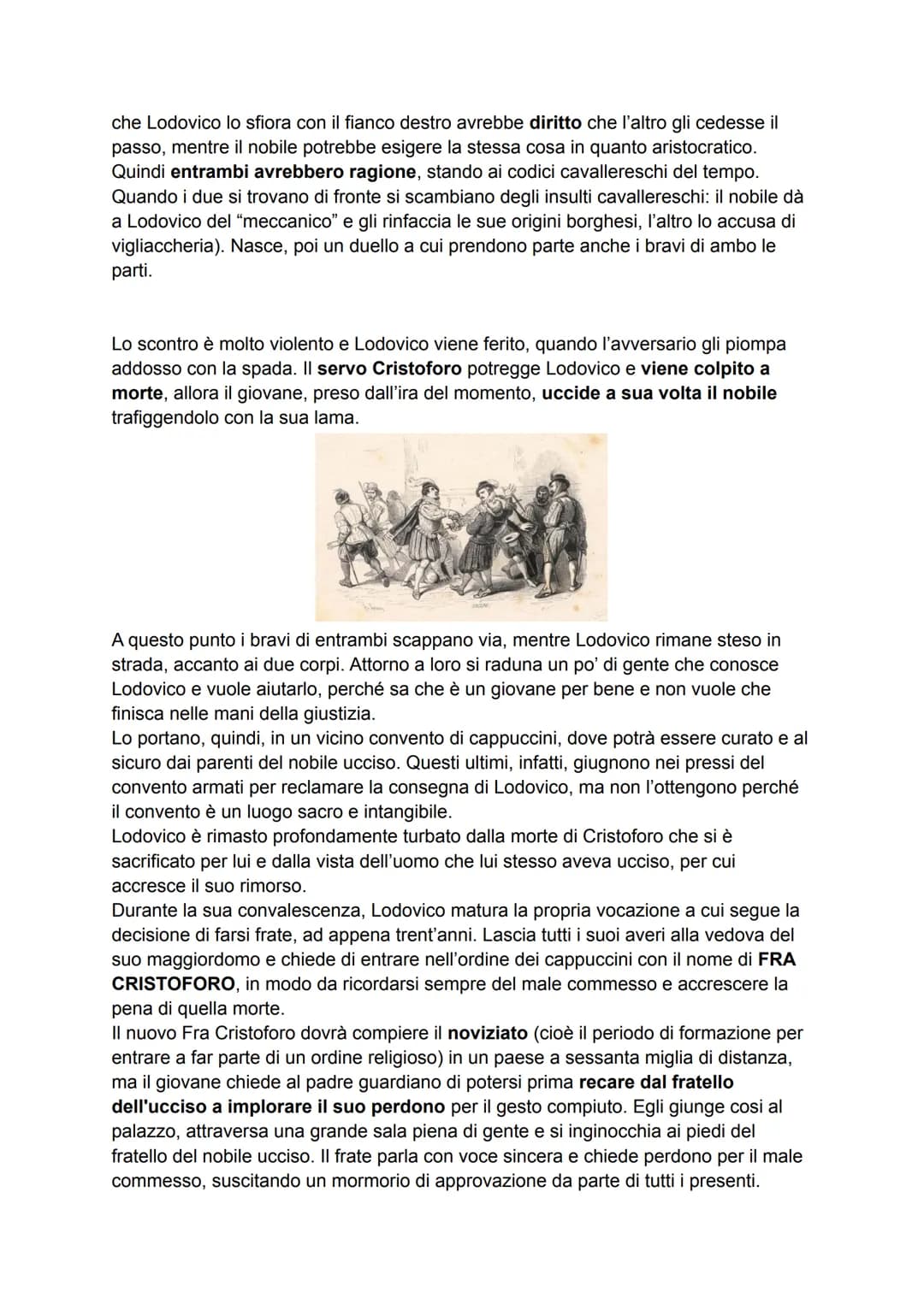 CAPITOLO 4
Manzoni apre il quarto capitolo introducendo una nuova dimensione spaziale, in
quanto siamo sulla strada che da Pescarenico (dove
