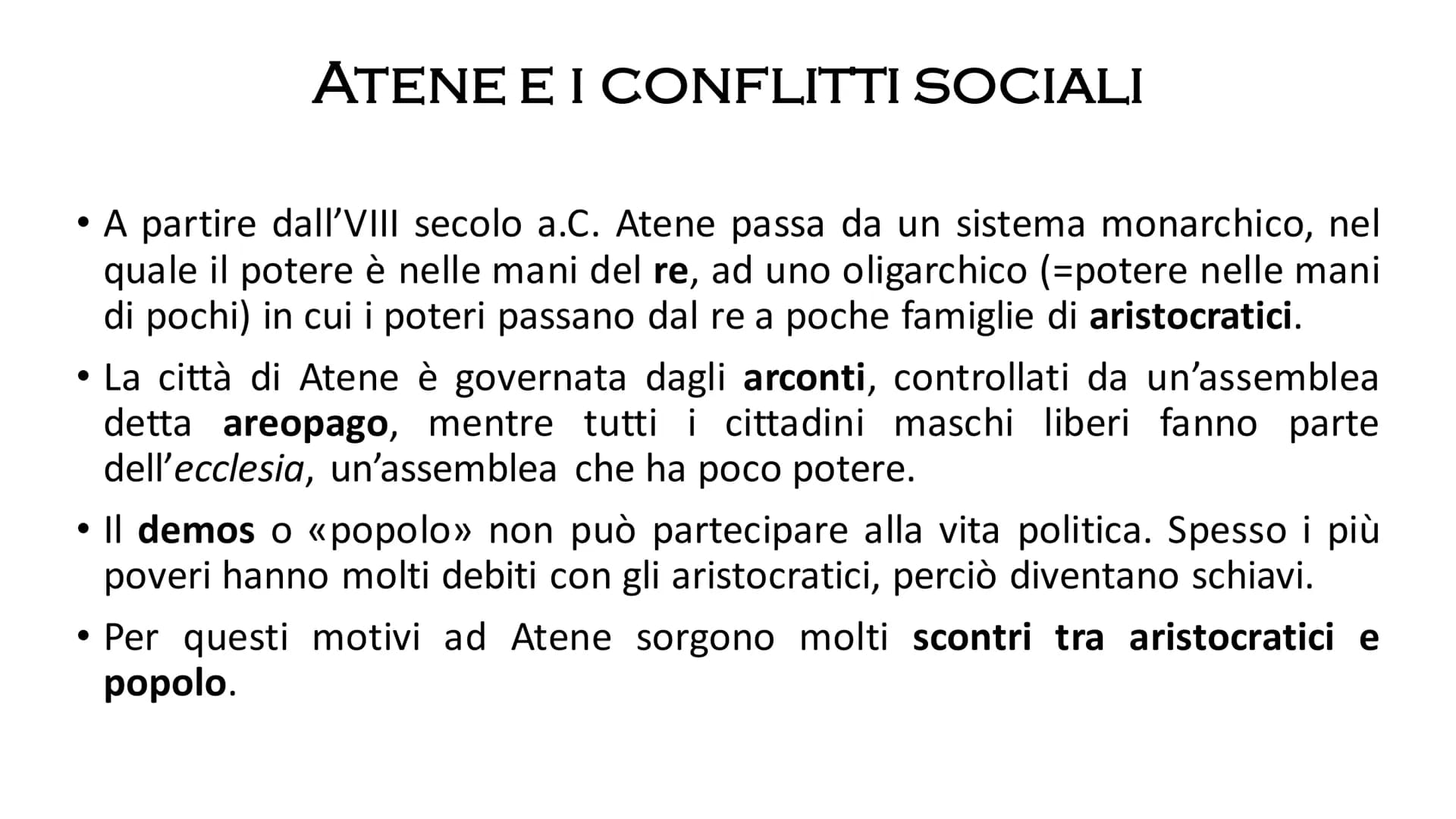 POLIS ATENIESE
Made by: Antonio Perrone
HL DOVE?
SORGEVA NELL'ATTICA,
VICINO AL MARE
ERA DEDITA AL
COMMERCIO
PER QUESTO
AVEVA UNA FLOTTA
POT