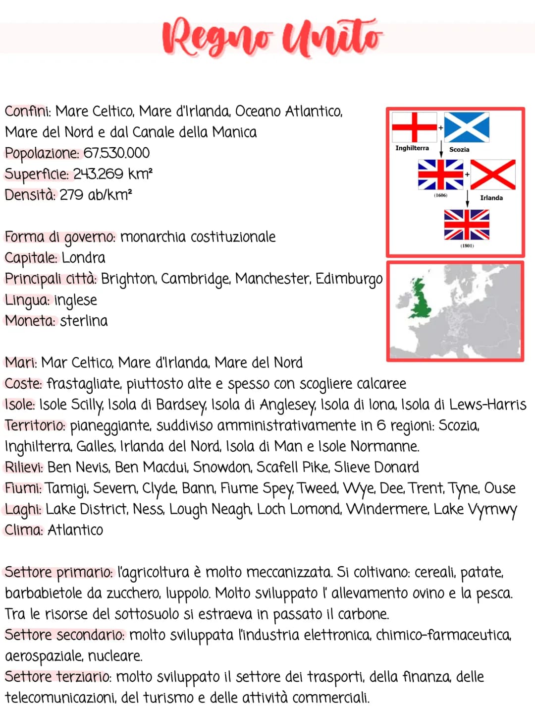 Regno Unito | geografia