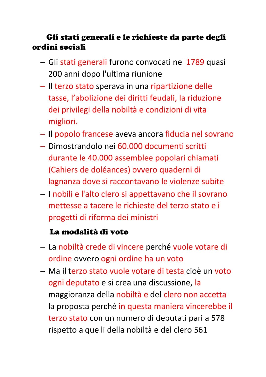 Rivoluzione francese
- Inizia il 14 luglio 1789 con la presa della Bastiglia
- Dopo viene approvata la dichiarazione dei diritti
dell'uomo e