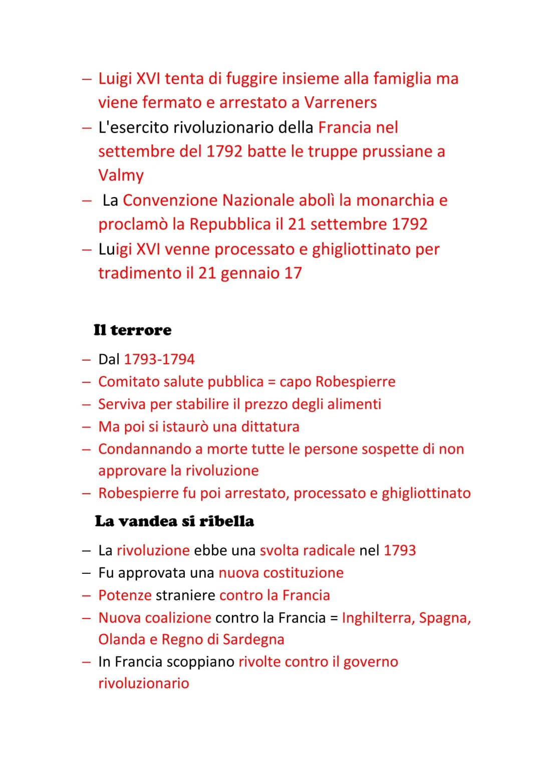 Rivoluzione francese
- Inizia il 14 luglio 1789 con la presa della Bastiglia
- Dopo viene approvata la dichiarazione dei diritti
dell'uomo e