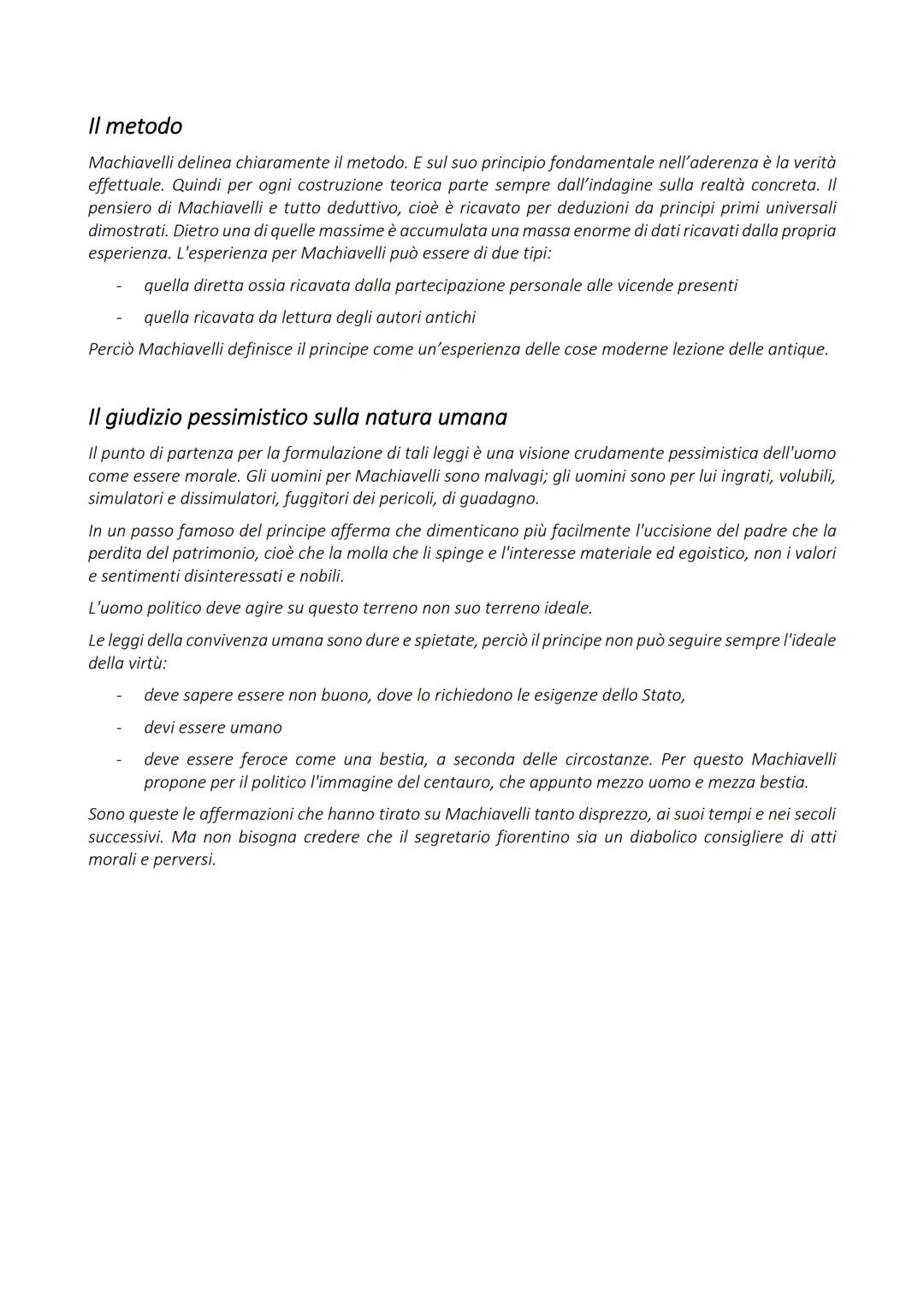 NICCOLO' MACHIAVELLI
1.LA VITA
L'attività politica
Niccolò Machiavelli nacque a Firenze nel 1469 da una famiglia borghese. Ebbe un'educazion