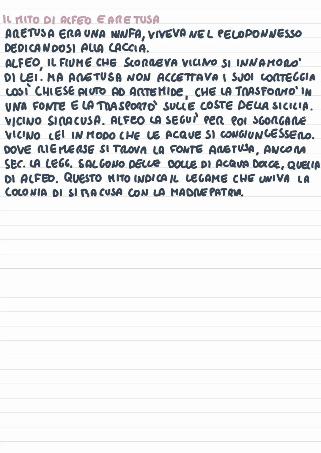 
<p>Il mito è una parola greca che significa "parola, racconto". I miti erano inizialmente racconti orali che successivamente furono trascri