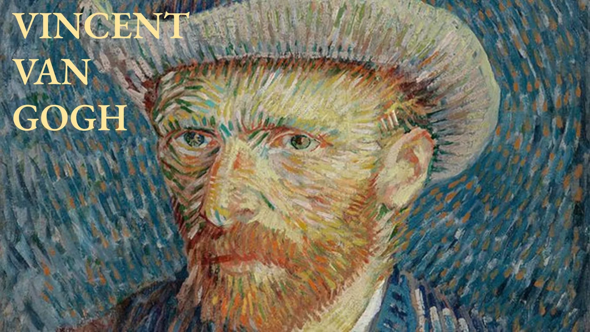 VINCENT
VAN
GOGH La storia
Vincent van Gogh iniziò a disegnare da bambino nonostante le critiche del padre
,un pastore protestante che gli i