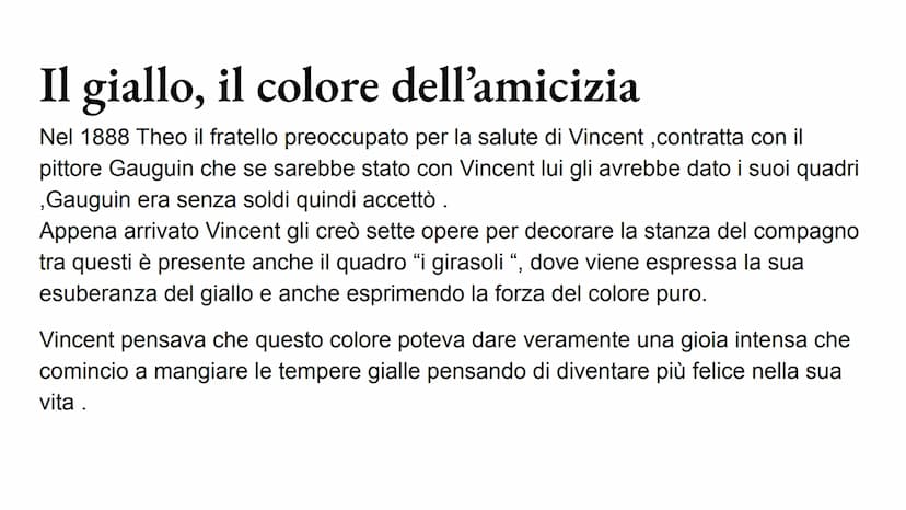 VINCENT
VAN
GOGH La storia
Vincent van Gogh iniziò a disegnare da bambino nonostante le critiche del padre
,un pastore protestante che gli i