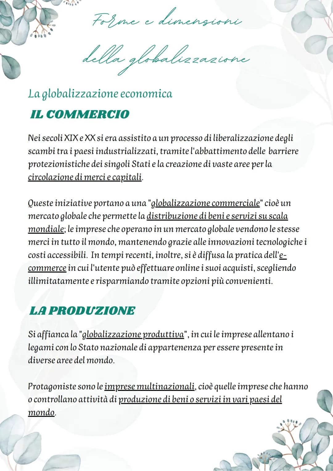 La Globalizzazione
Un inquadramento del fenomeno
Il termine "globalizzazione" è un termine di uso recente che ha registrato
una rapida diffu