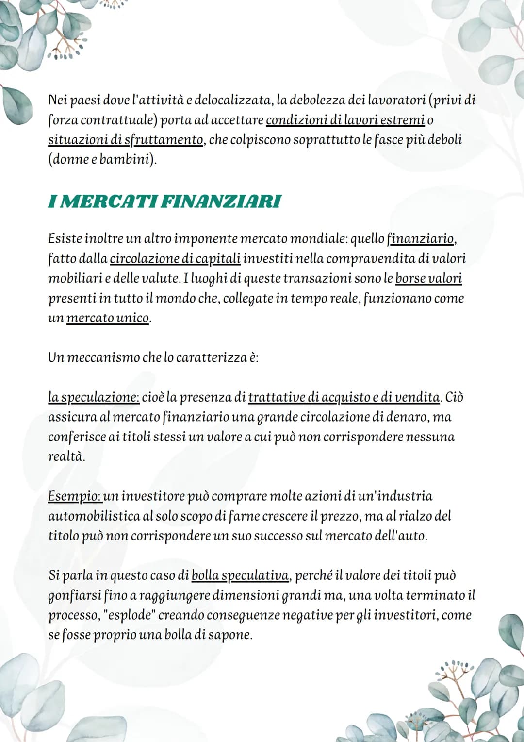 La Globalizzazione
Un inquadramento del fenomeno
Il termine "globalizzazione" è un termine di uso recente che ha registrato
una rapida diffu