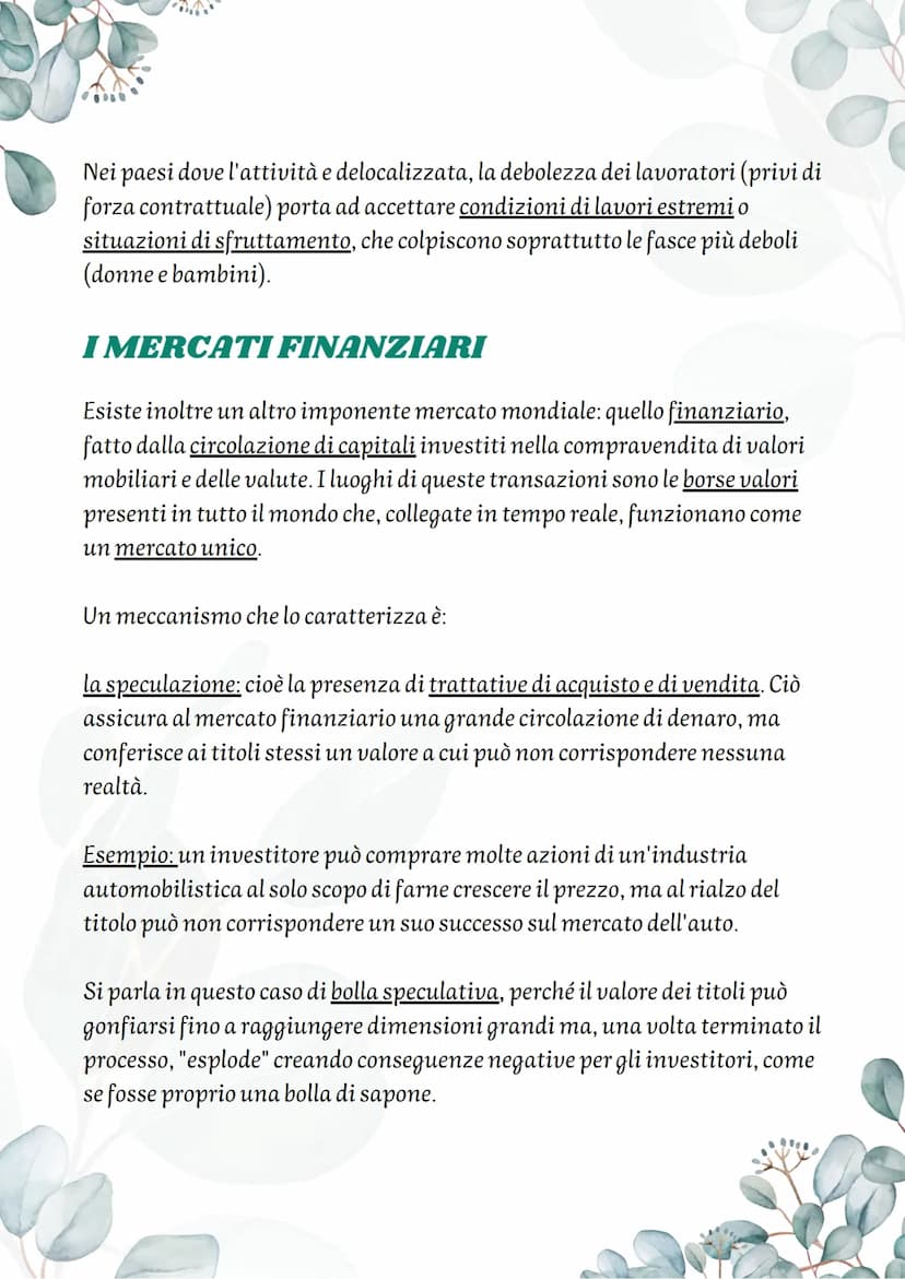 La Globalizzazione
Un inquadramento del fenomeno
Il termine "globalizzazione" è un termine di uso recente che ha registrato
una rapida diffu