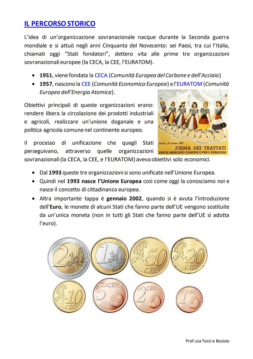 L'UNIONE EUROPEA
CHE COS'È
L'Unione Europea (UE) è un'organizzazione sovranazionale di Stati europei, cioè
un' organizzazione che si pone "a