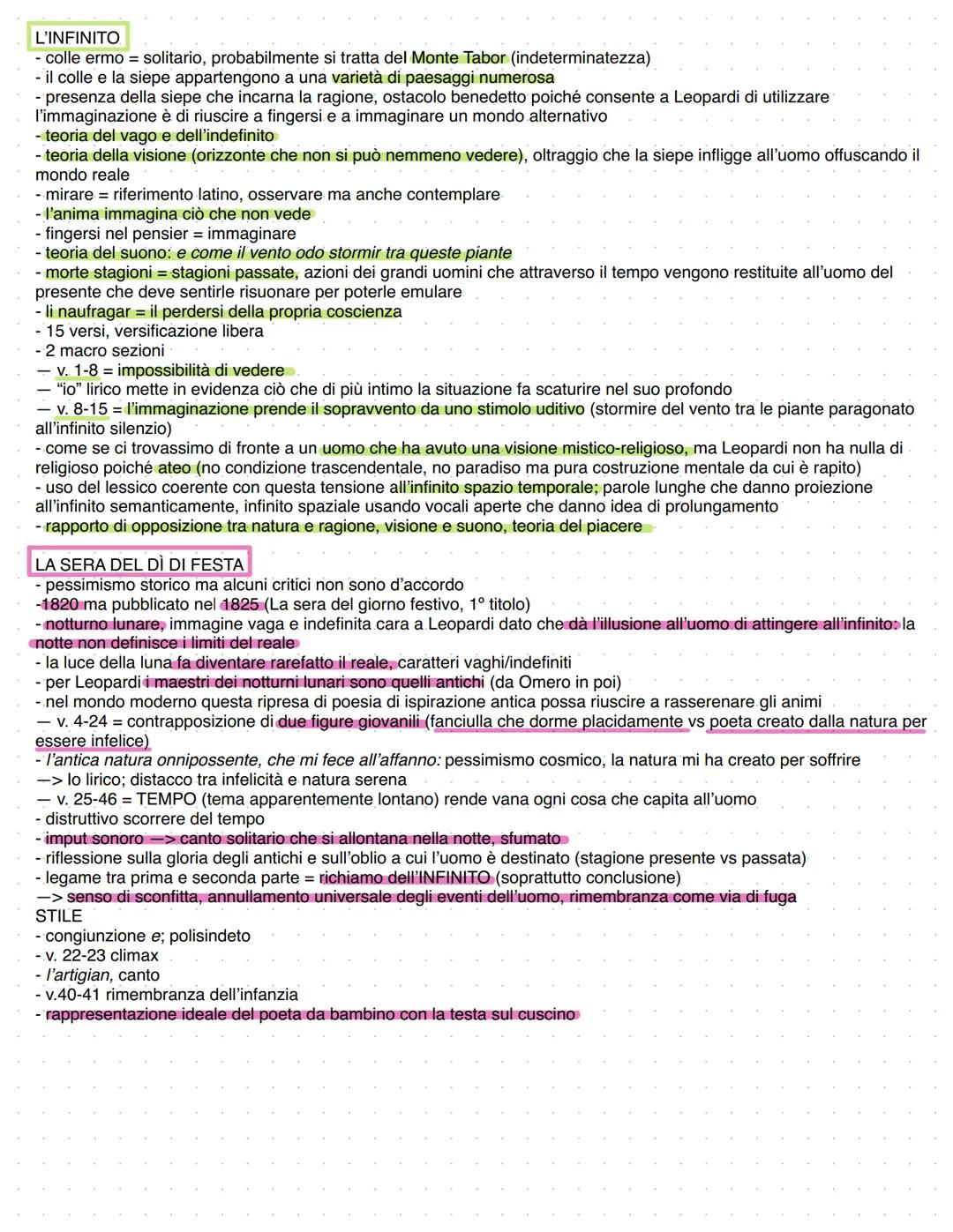 L'INFINITO
- colle ermo = solitario, probabilmente si tratta del Monte Tabor (indeterminatezza)
- il colle e la siepe appartengono a una var