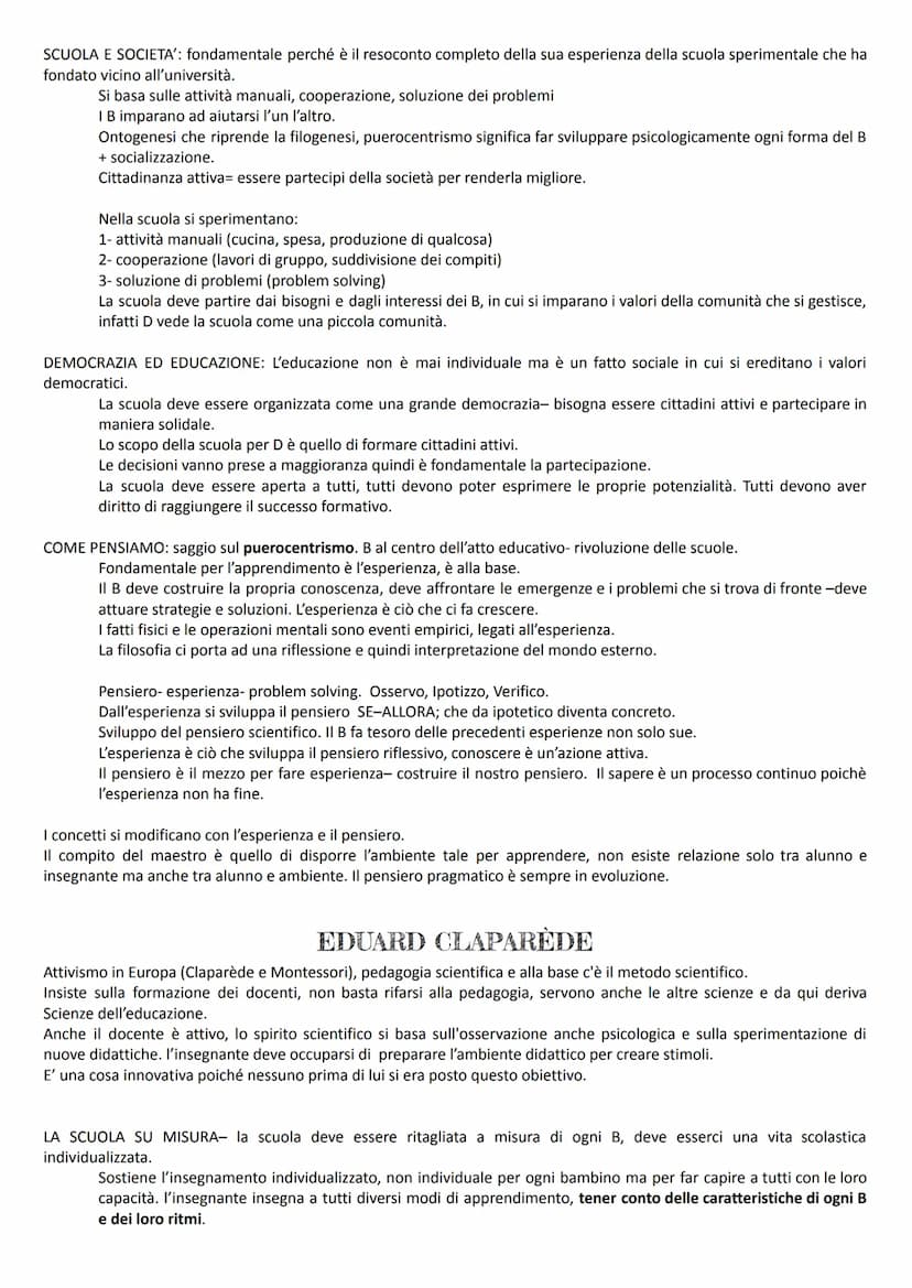 LA SCOPERTA DELL'INFANZIA
Il riferimento della pedagogia precedente è Rousseau con l'Emilio.
Nel suo libro parla della divisione delle tappe
