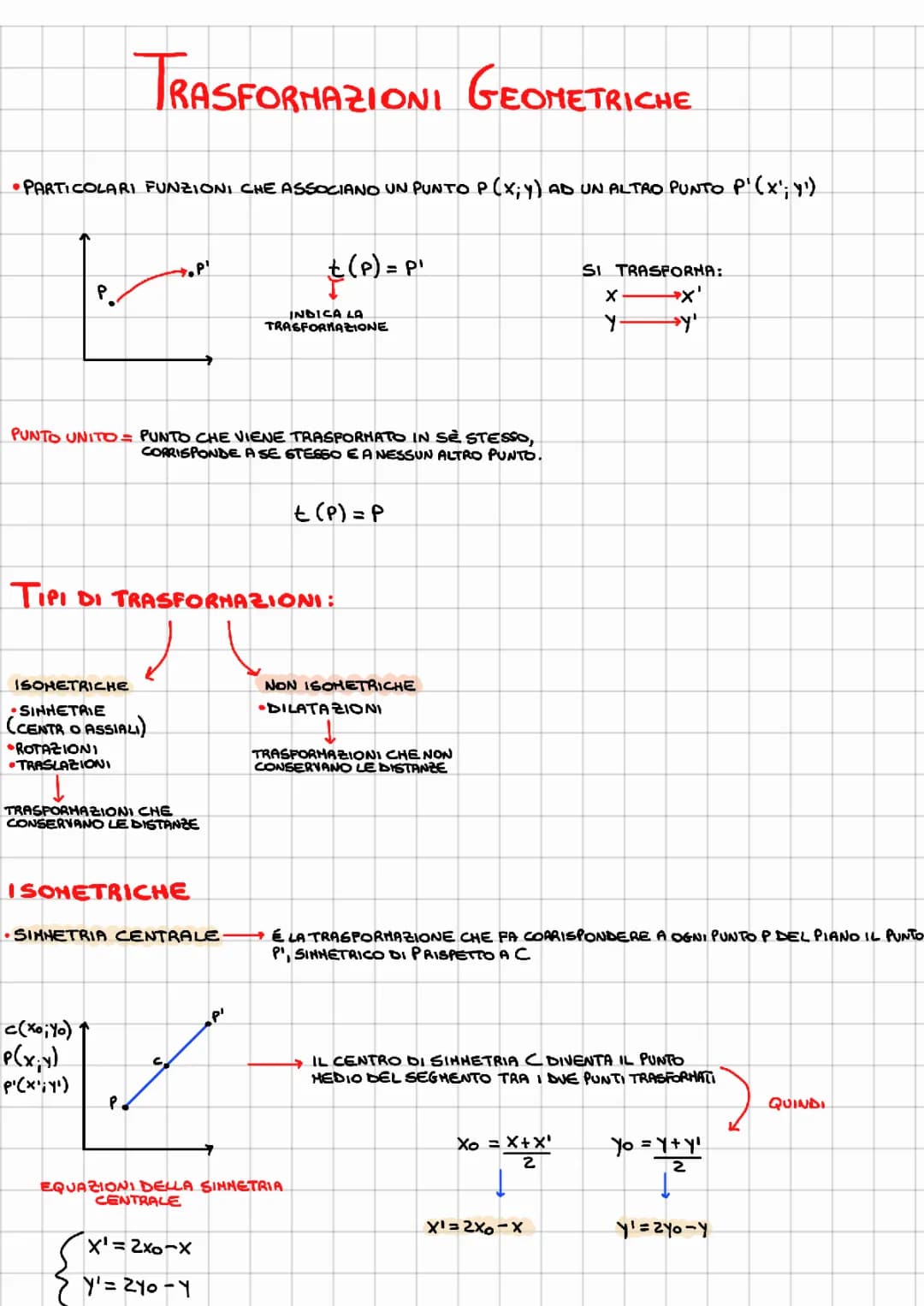 Trasformazioni geometriche 