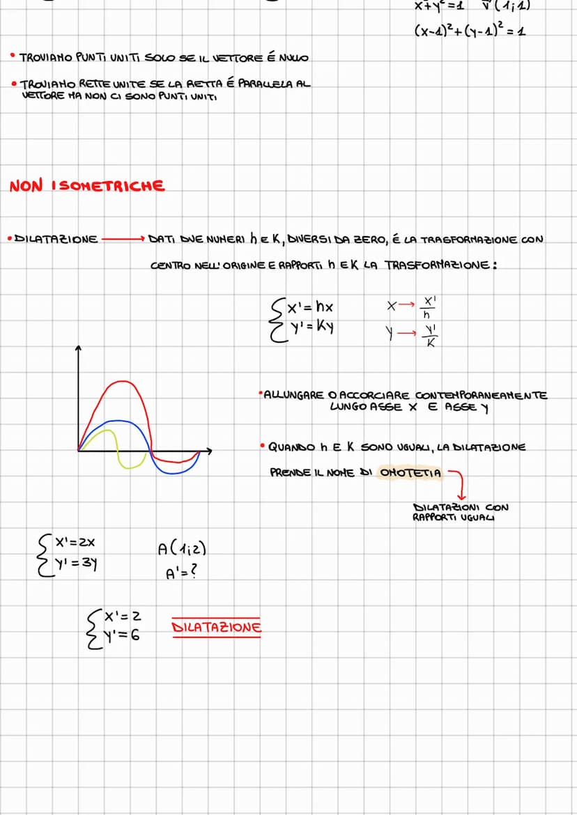 PARTICOLARI FUNZIONI CHE ASSOCIANO UN PUNTO P (X; Y) AD UN ALTRO PUNTO P'(X'; Y')
TRASFORMAZIONI GEOMETRICHE
ISOMETRICHE
SINNETRIE
(CENTR O 